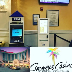 We are honored to add @commercecasino To our Chargerent network.  Keep your phones charged while playing by renting a free charger from our kiosk next to guest services. #commercecasino #poker #chargerent